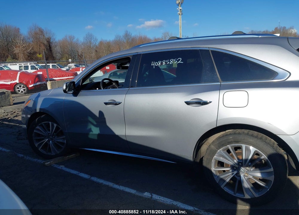 2017 ACURA MDX TECHNOLOGY PACKAGE VIN: 5FRYD4H50HB023613