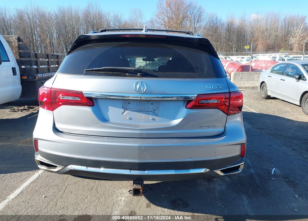 2017 ACURA MDX TECHNOLOGY PACKAGE VIN: 5FRYD4H50HB023613