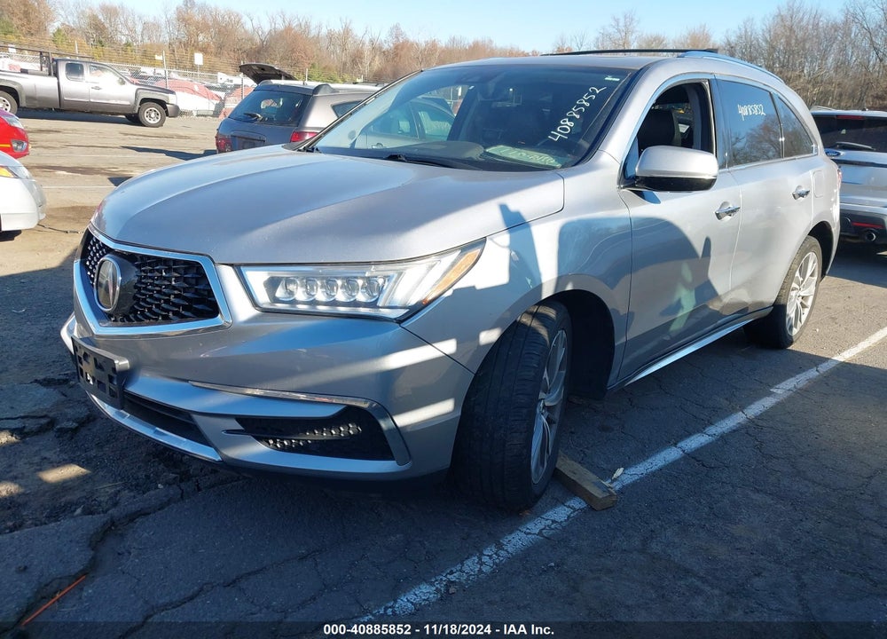 2017 ACURA MDX TECHNOLOGY PACKAGE VIN: 5FRYD4H50HB023613