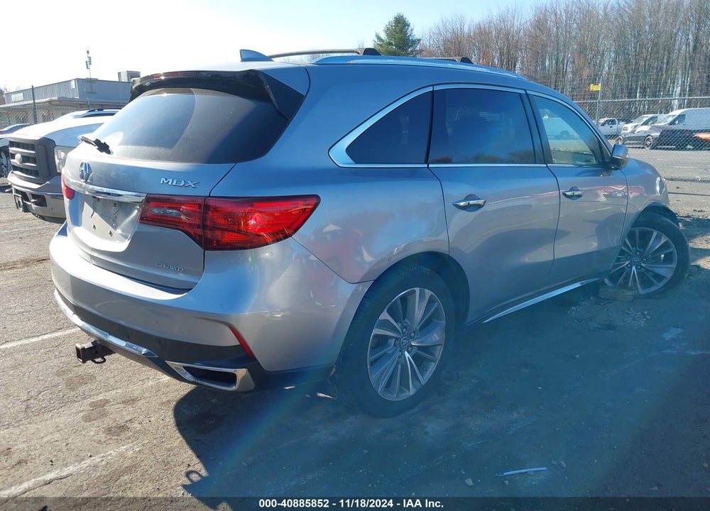2017 ACURA MDX TECHNOLOGY PACKAGE VIN: 5FRYD4H50HB023613