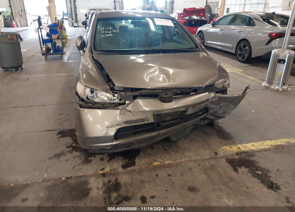 2008 HONDA CIVIC VIN: JHMFA362X8S008641