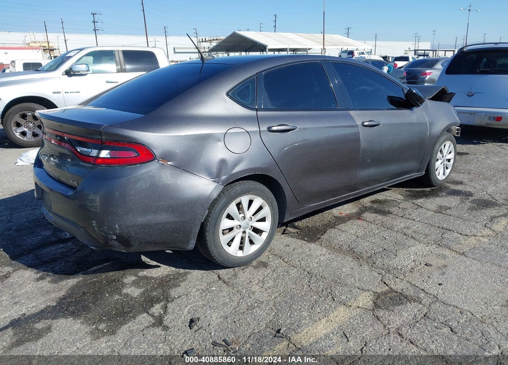 2014 DODGE DART SXT VIN: 1C3CDFBB5ED866221
