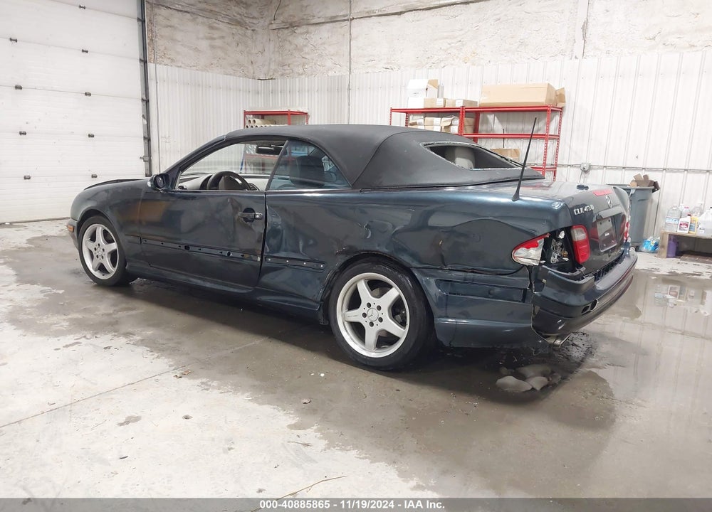 2002 MERCEDES-BENZ CLK 430 VIN: WDBLK70G22T108326
