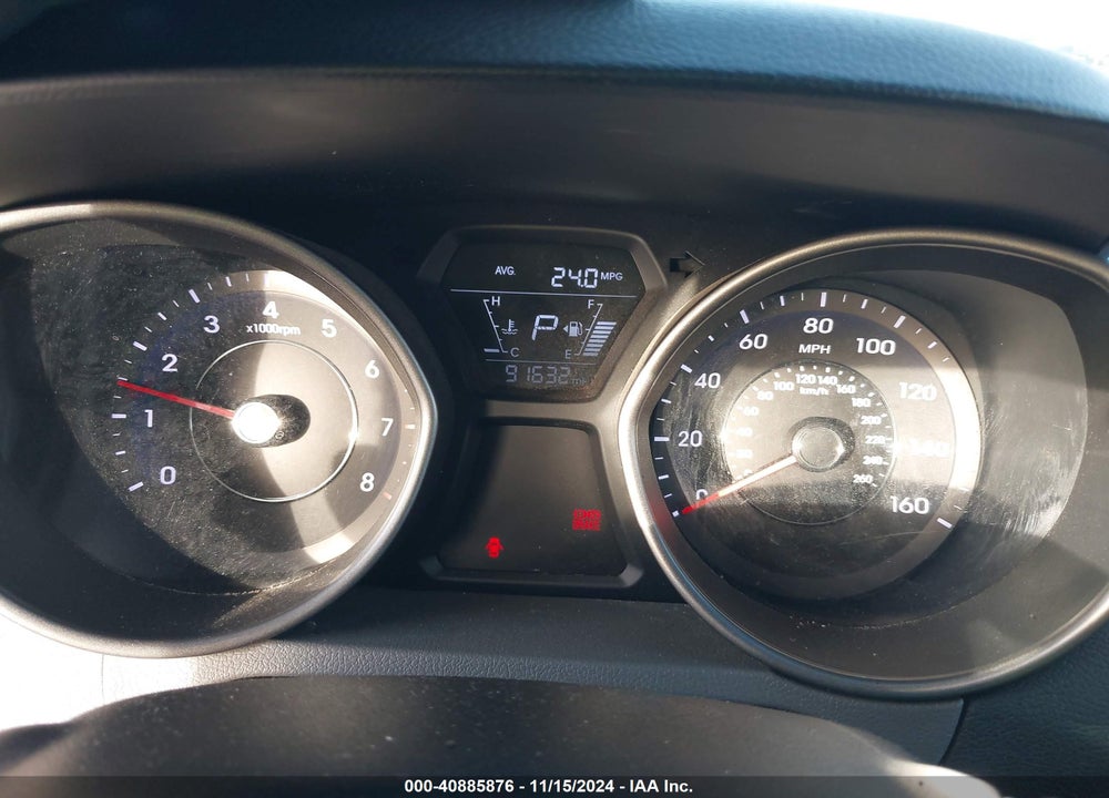 2016 HYUNDAI ELANTRA SE VIN: 5NPDH4AE8GH721224
