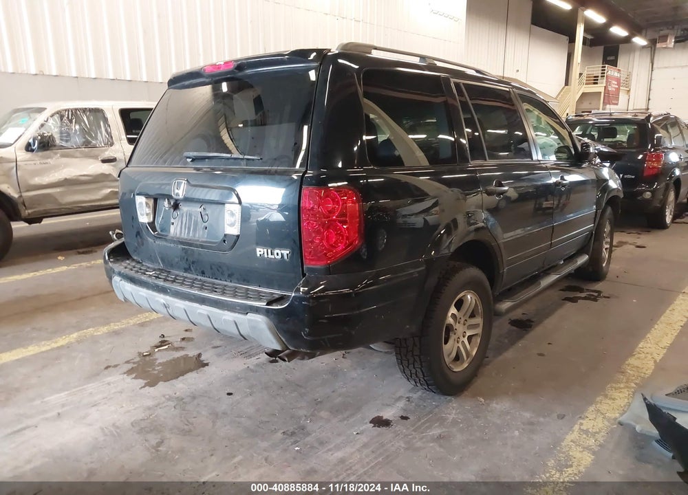 2003 HONDA PILOT EX-L VIN: 2HKYF185X3H513738