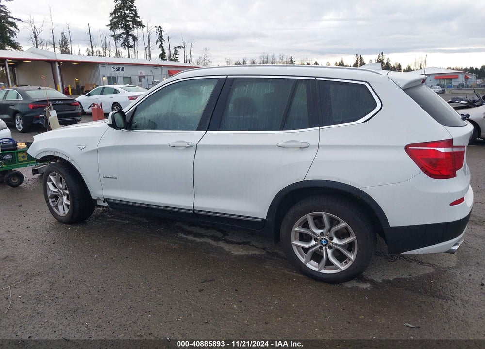 2014 BMW X3 XDRIVE28I VIN: 5UXWX9C53E0D15496