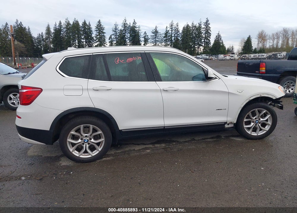 2014 BMW X3 XDRIVE28I VIN: 5UXWX9C53E0D15496