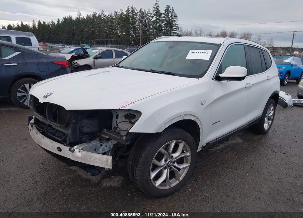 2014 BMW X3 XDRIVE28I VIN: 5UXWX9C53E0D15496