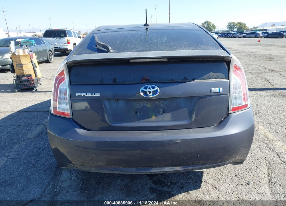 2013 TOYOTA PRIUS FOUR VIN: JTDKN3DU6D5602449