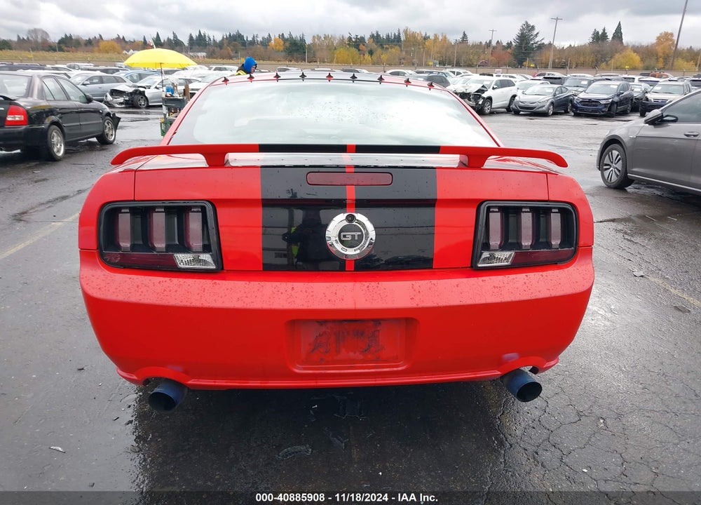2006 FORD MUSTANG GT VIN: 1ZVFT82HX65261941