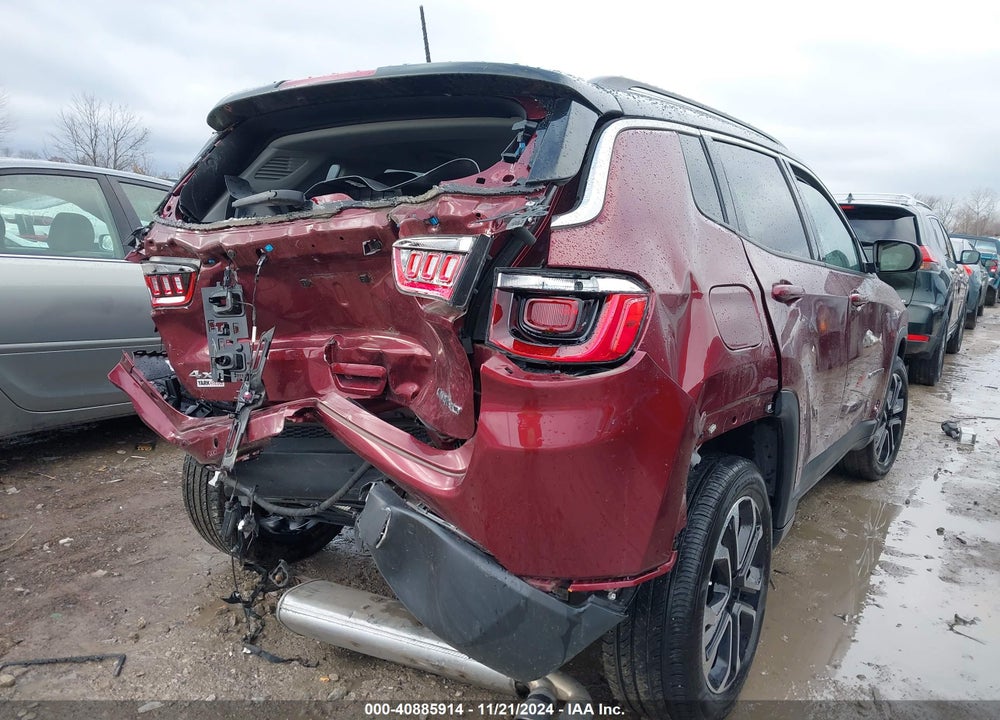 2022 JEEP COMPASS LIMITED 4X4 VIN: 3C4NJDCB2NT108637