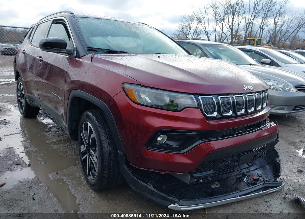 2022 JEEP COMPASS LIMITED 4X4 VIN: 3C4NJDCB2NT108637