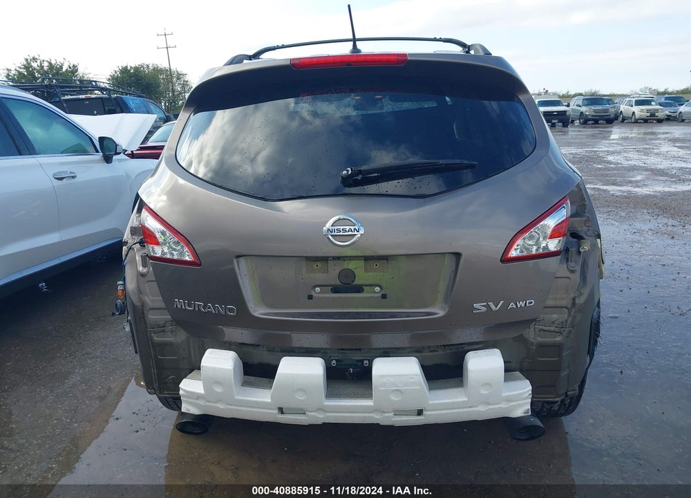 2012 NISSAN MURANO SV VIN: JN8AZ1MW1CW208005