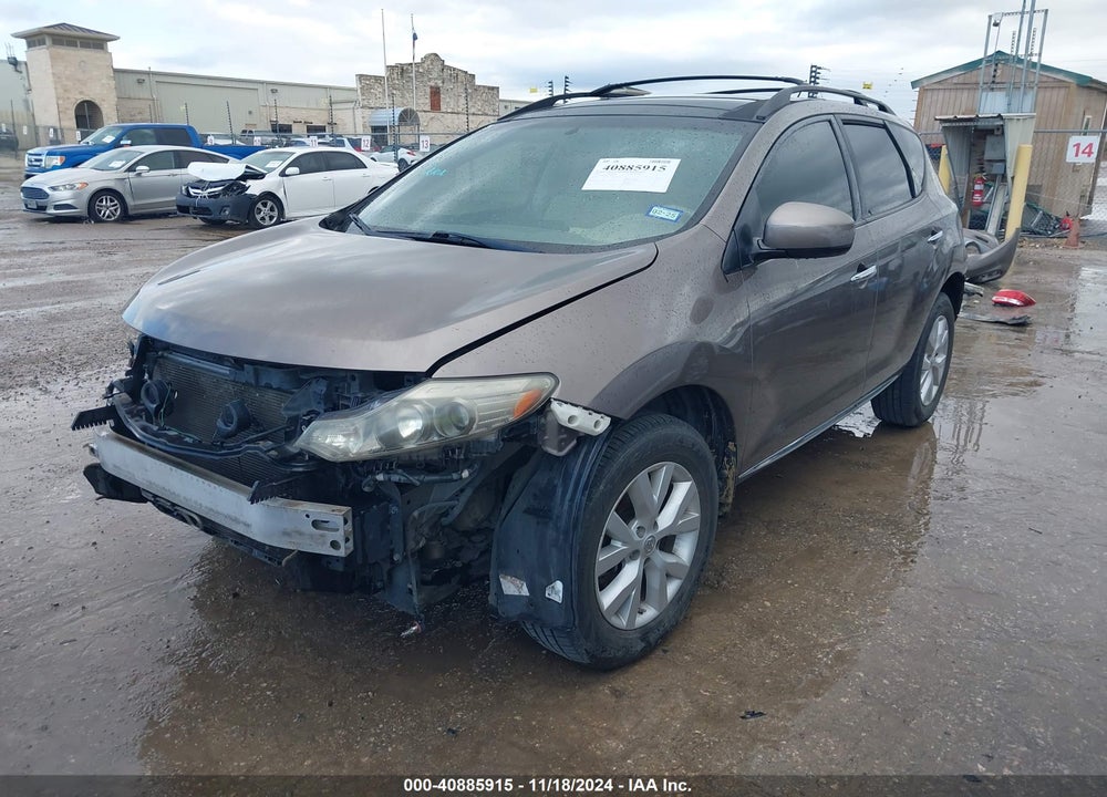 2012 NISSAN MURANO SV VIN: JN8AZ1MW1CW208005