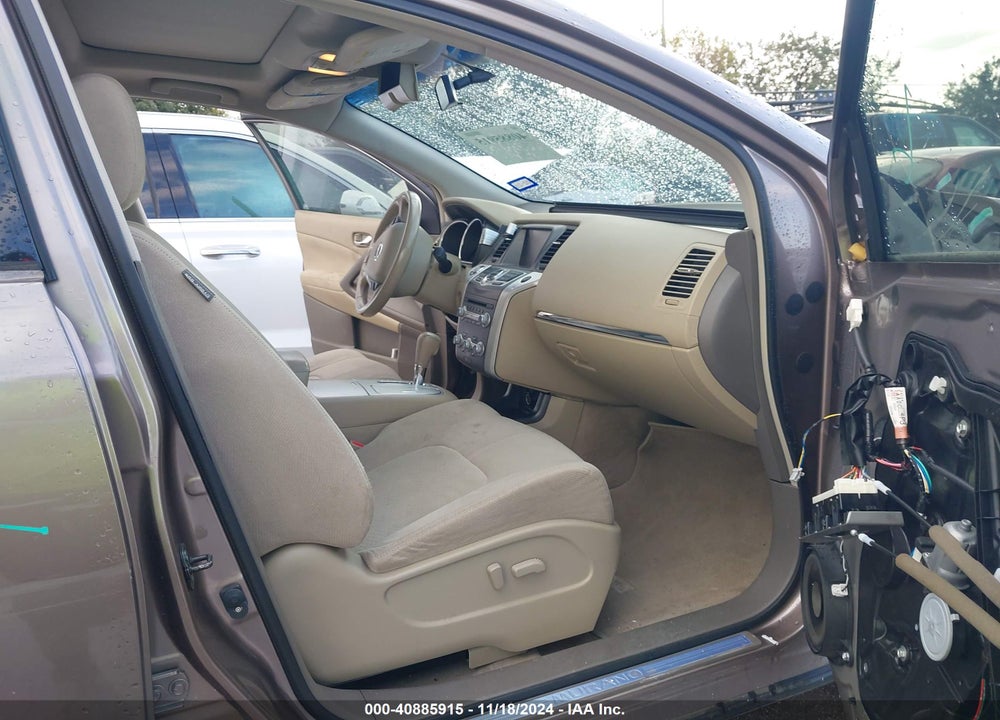 2012 NISSAN MURANO SV VIN: JN8AZ1MW1CW208005