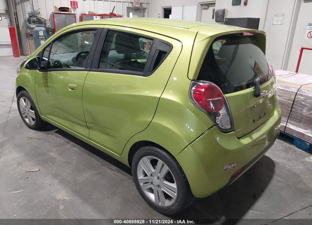 2013 CHEVROLET SPARK LS MANUAL VIN: KL8CA6S91DC503543