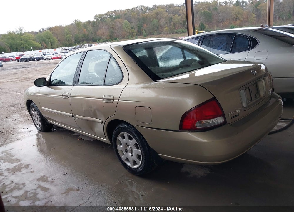 2001 NISSAN SENTRA GXE VIN: 3N1CB51D41L493727