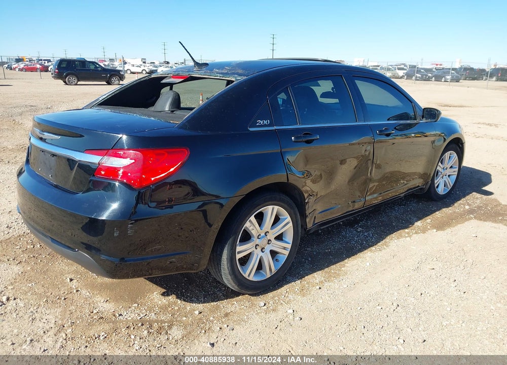 2013 CHRYSLER 200 LIMITED VIN: 1C3CCBCG2DN619057