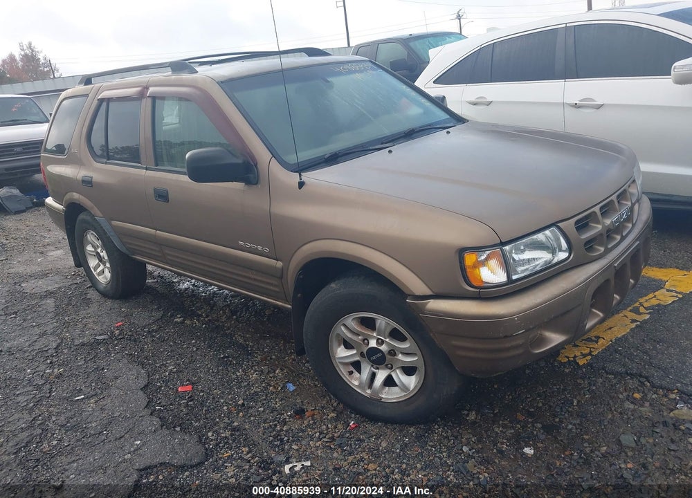 2002 ISUZU RODEO LS 3.2L/LSE 3.2L V6/S/S 3.2L V6 VIN: 4S2DM58W424331434