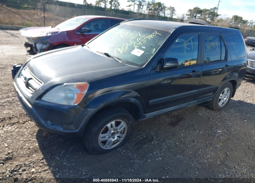 2002 HONDA CR-V EX VIN: JHLRD78852C092483