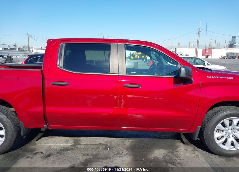 2021 CHEVROLET SILVERADO 1500 2WD SHORT BED CUSTOM VIN: 3GCPWBEK7MG415160