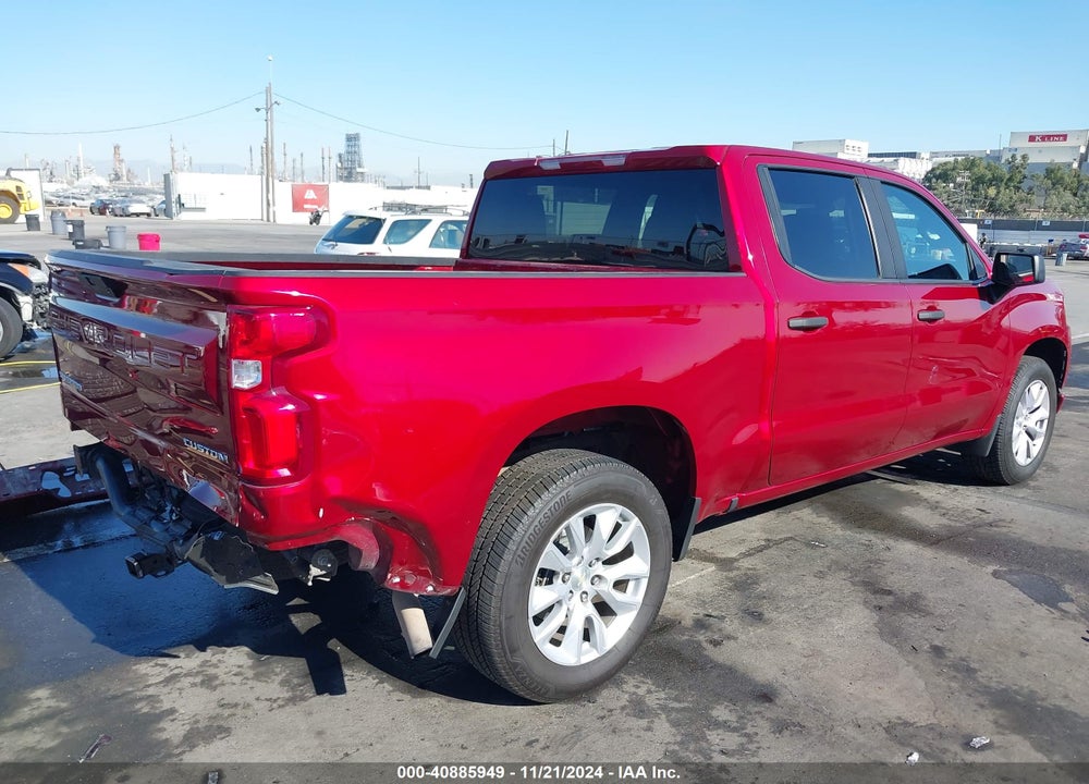 2021 CHEVROLET SILVERADO 1500 2WD SHORT BED CUSTOM VIN: 3GCPWBEK7MG415160