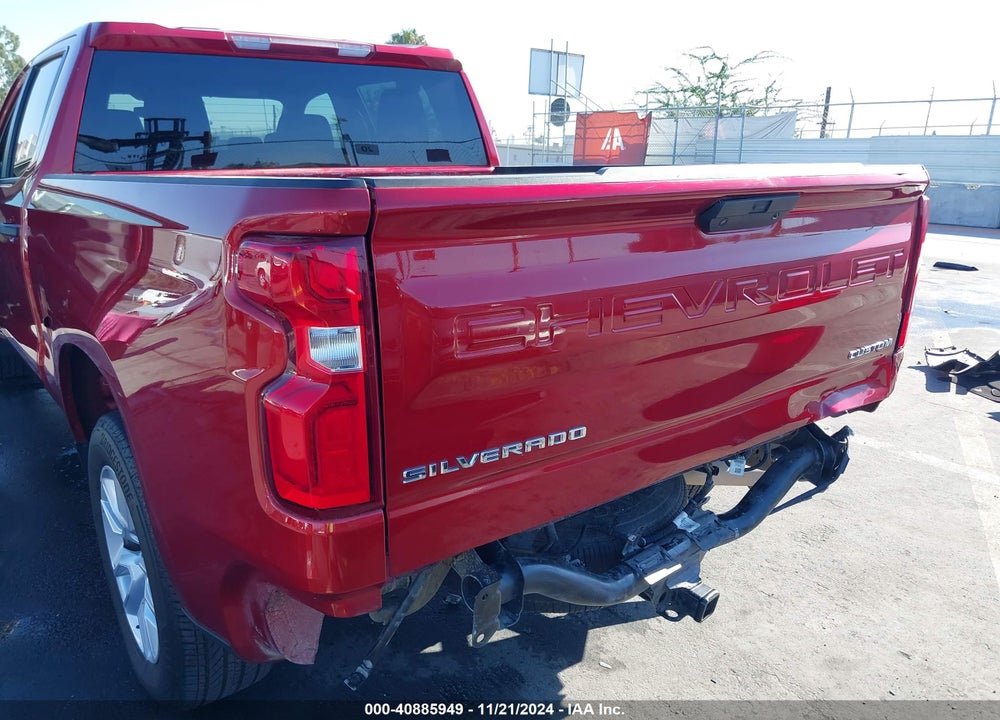 2021 CHEVROLET SILVERADO 1500 2WD SHORT BED CUSTOM VIN: 3GCPWBEK7MG415160