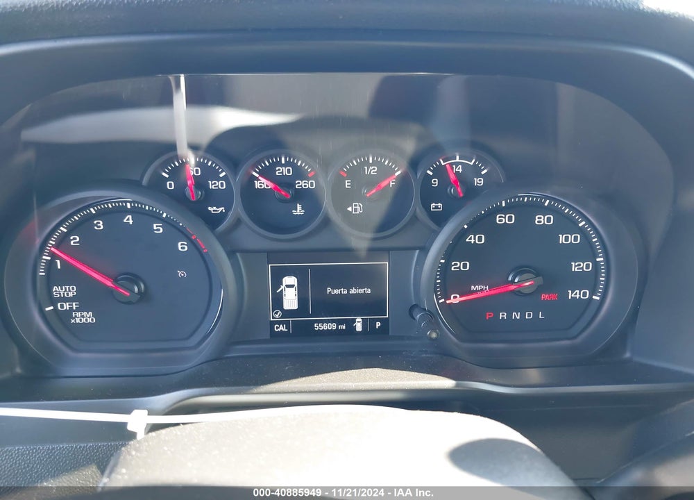 2021 CHEVROLET SILVERADO 1500 2WD SHORT BED CUSTOM VIN: 3GCPWBEK7MG415160