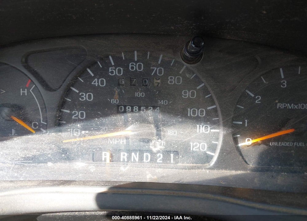 1998 MERCURY SABLE GS/LS VIN: 1MEFM50S5WG630043