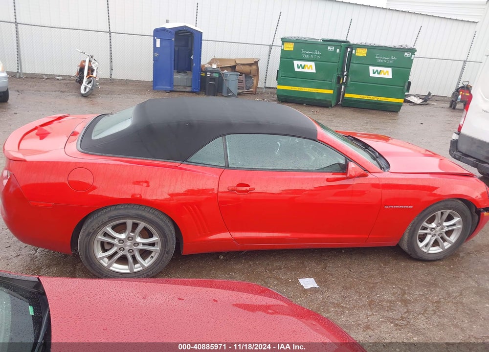 2013 CHEVROLET CAMARO 1LT VIN: 2G1FB3D35D9245620