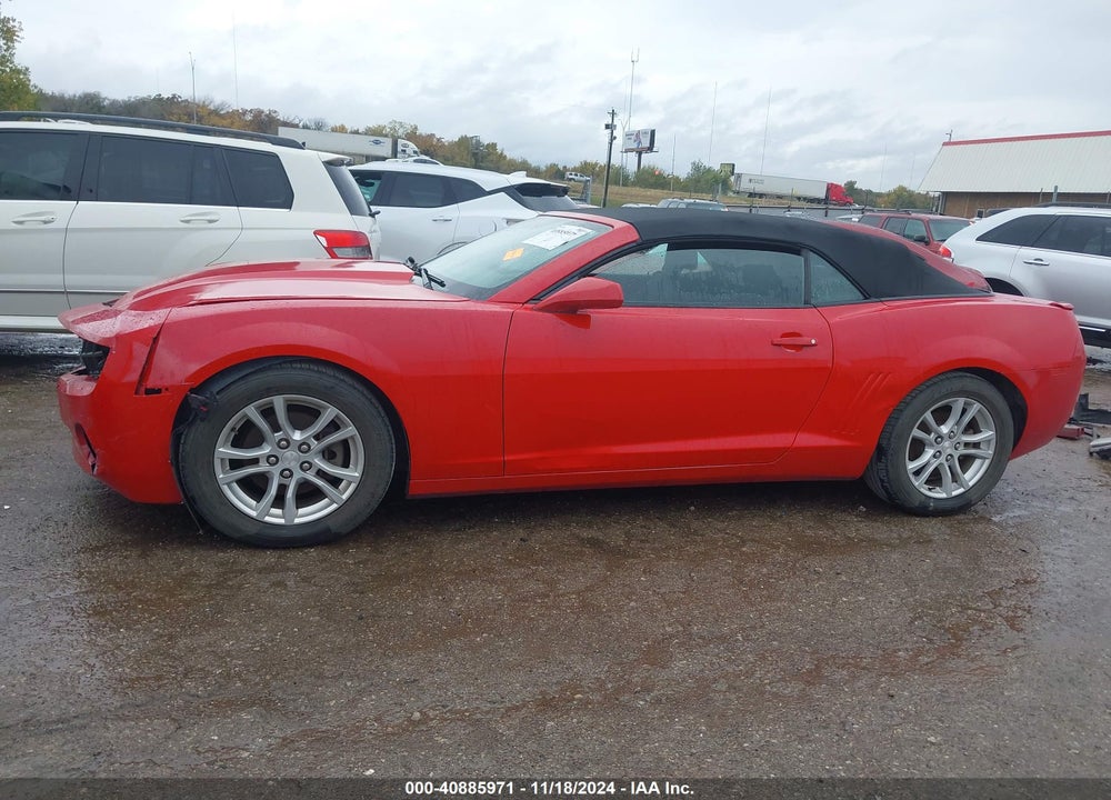 2013 CHEVROLET CAMARO 1LT VIN: 2G1FB3D35D9245620