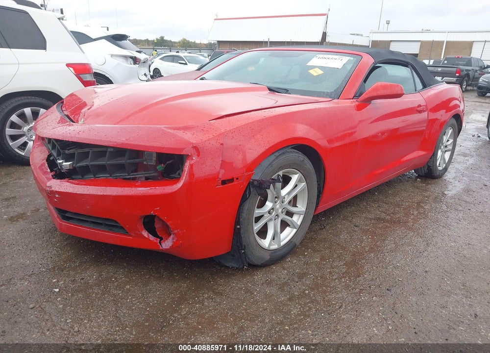 2013 CHEVROLET CAMARO 1LT VIN: 2G1FB3D35D9245620