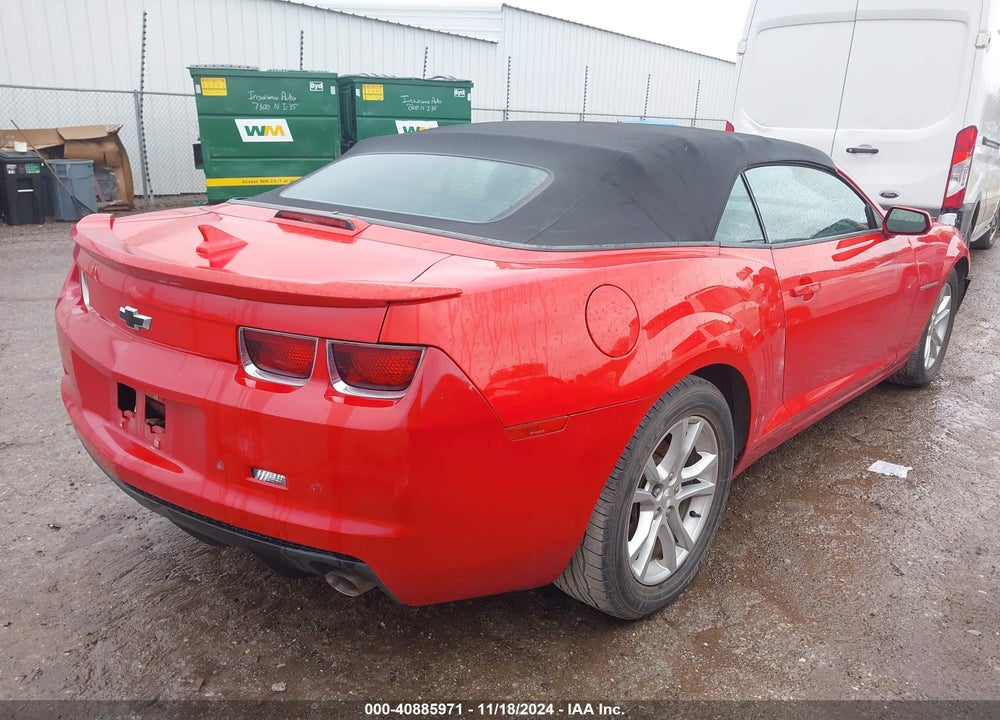 2013 CHEVROLET CAMARO 1LT VIN: 2G1FB3D35D9245620