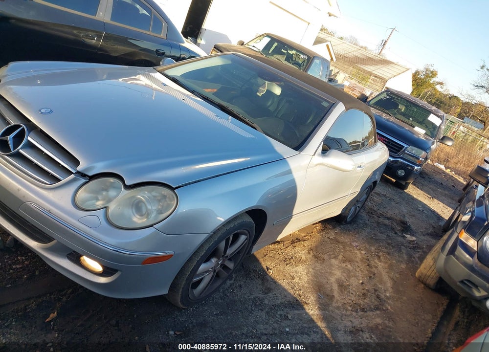 2007 MERCEDES-BENZ CLK 350 VIN: WDBTK56G17F231598