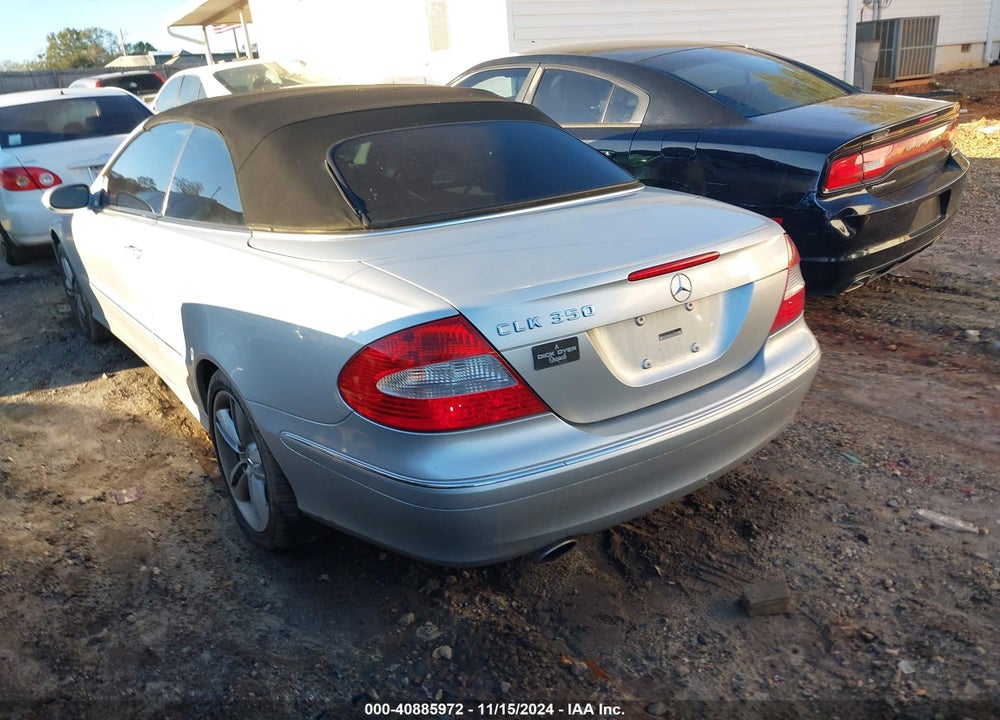 2007 MERCEDES-BENZ CLK 350 VIN: WDBTK56G17F231598