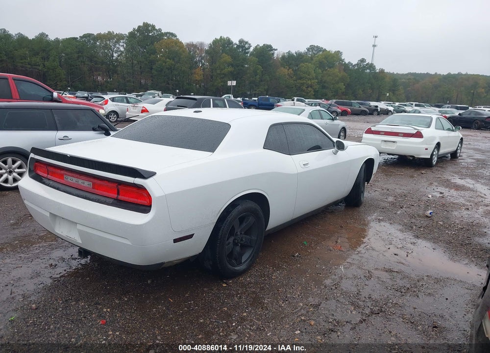 2010 DODGE CHALLENGER SE VIN: 2B3CJ4DVXAH261013