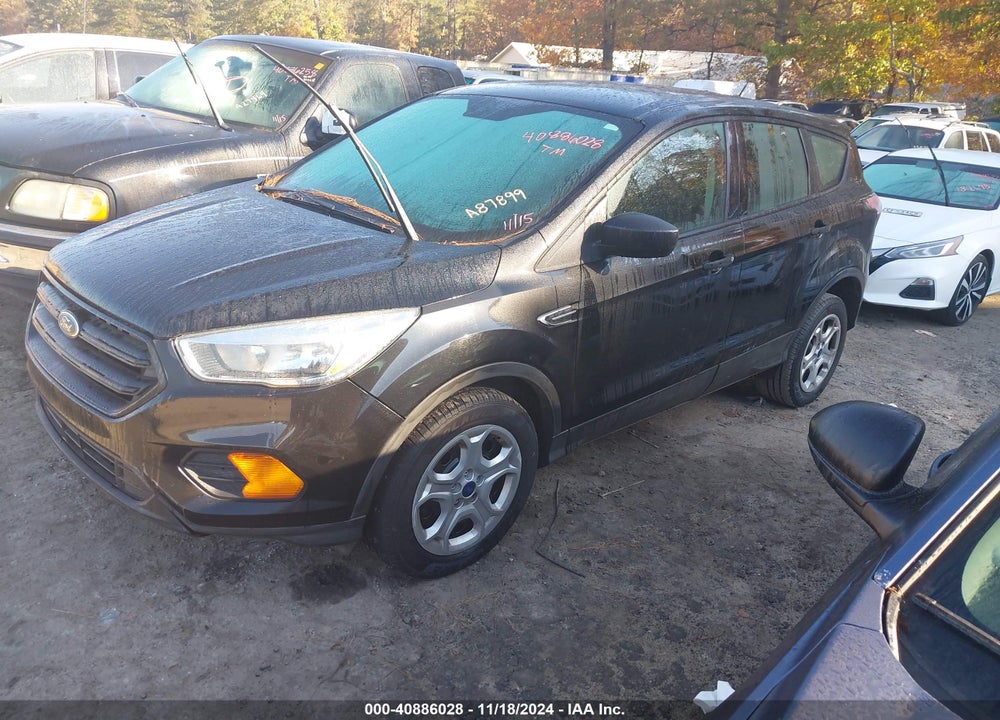2017 FORD ESCAPE S VIN: 1FMCU0F77HUA87899