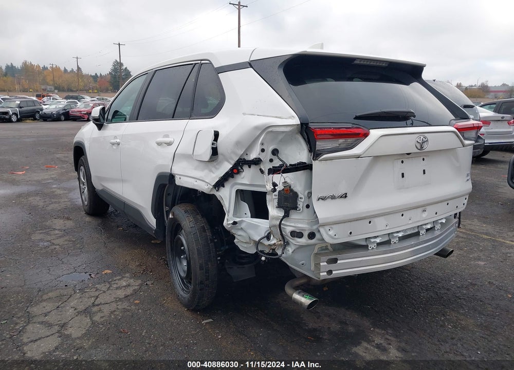 2022 TOYOTA RAV4 LE VIN: 2T3G1RFV2NW282261