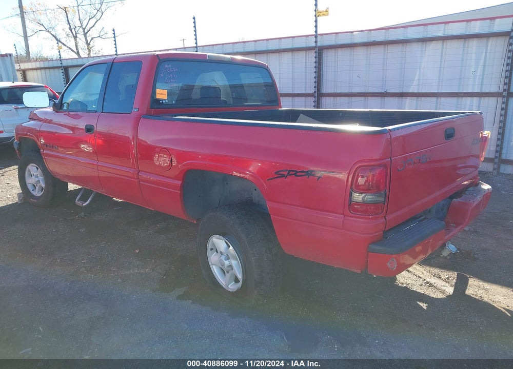 1996 DODGE RAM 1500 VIN: 1B7HF13Z8TJ163320