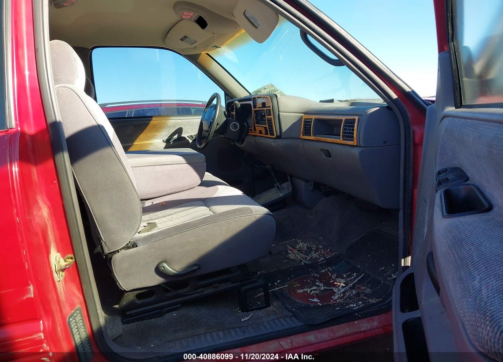 1996 DODGE RAM 1500 VIN: 1B7HF13Z8TJ163320