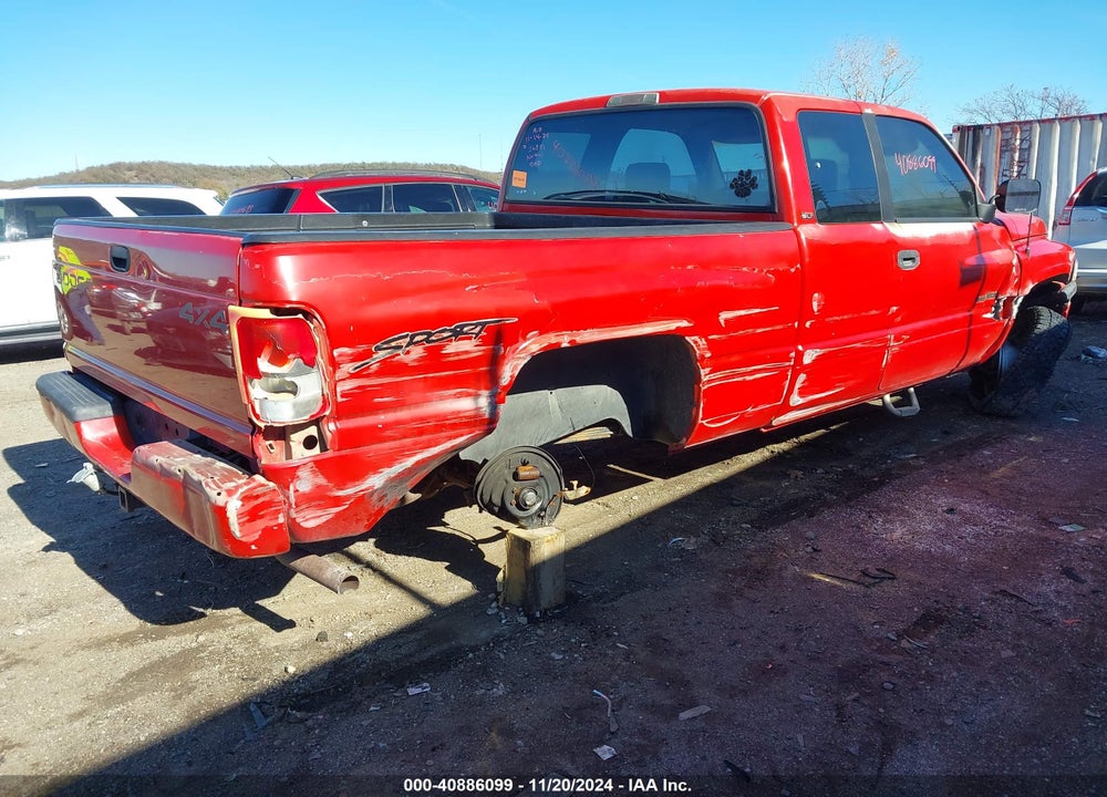 1996 DODGE RAM 1500 VIN: 1B7HF13Z8TJ163320