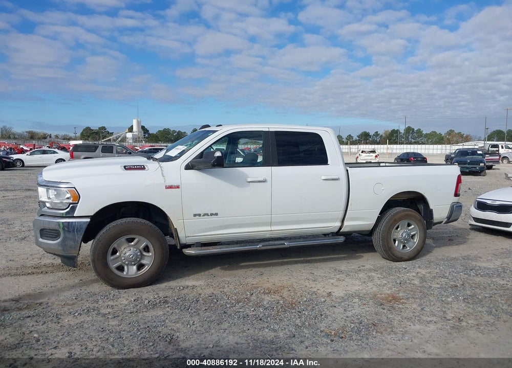 2022 RAM 2500 BIG HORN 4X4 6'4 BOX VIN: 3C6UR5DJ9NG349868