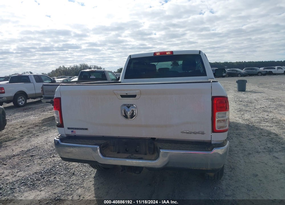 2022 RAM 2500 BIG HORN 4X4 6'4 BOX VIN: 3C6UR5DJ9NG349868