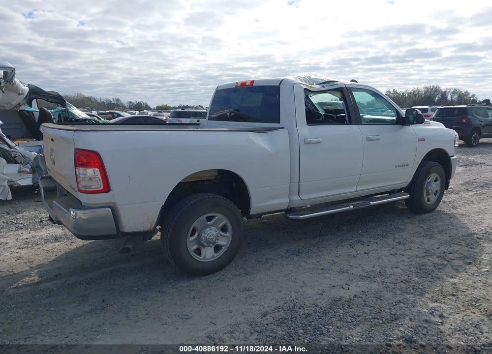 2022 RAM 2500 BIG HORN 4X4 6'4 BOX VIN: 3C6UR5DJ9NG349868