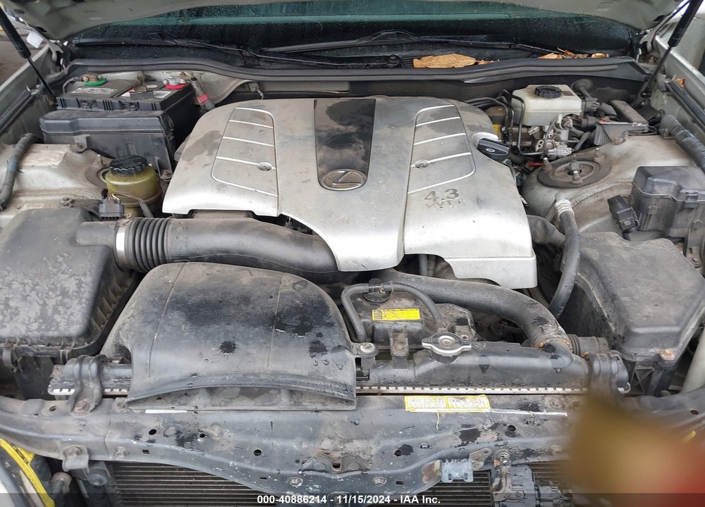 2001 LEXUS GS 430 VIN: JT8BL69S010006744