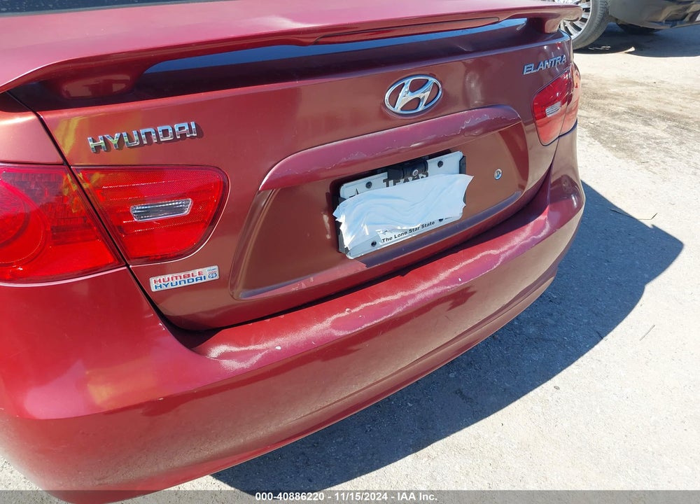2008 HYUNDAI ELANTRA GLS/SE VIN: KMHDU46D38U305936