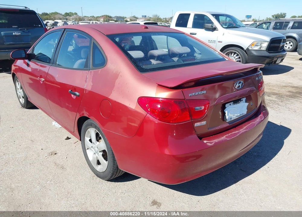 2008 HYUNDAI ELANTRA GLS/SE VIN: KMHDU46D38U305936