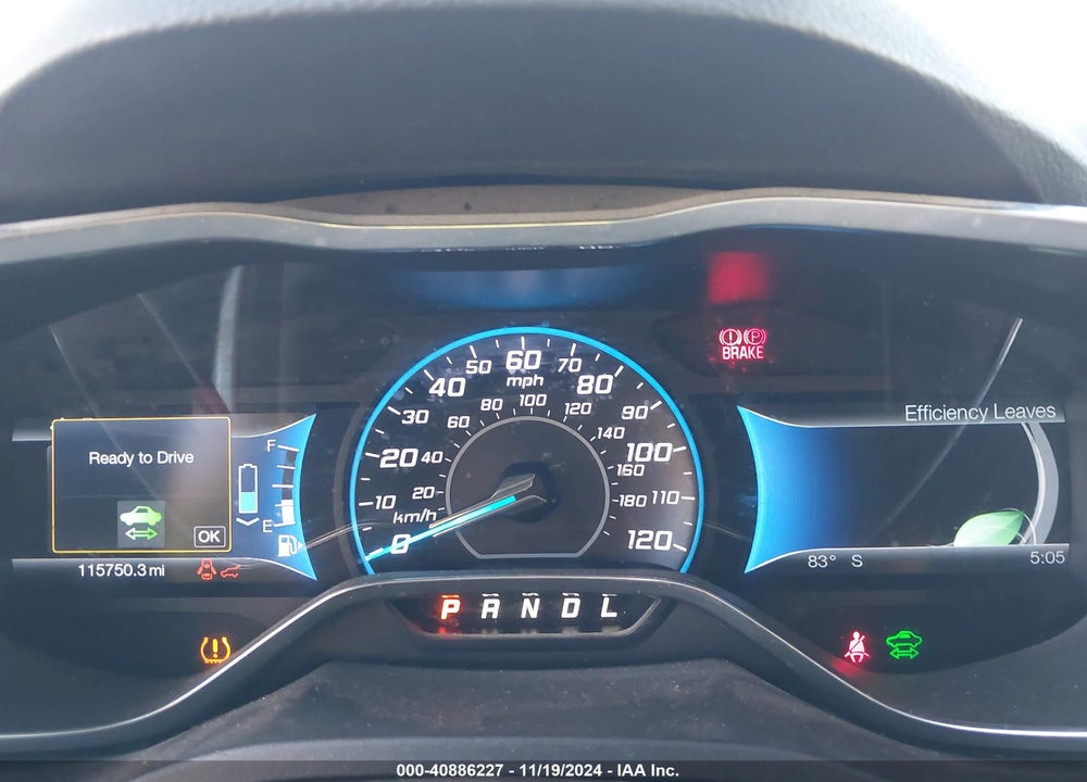 2013 FORD C-MAX HYBRID SEL VIN: 1FADP5BU4DL538849