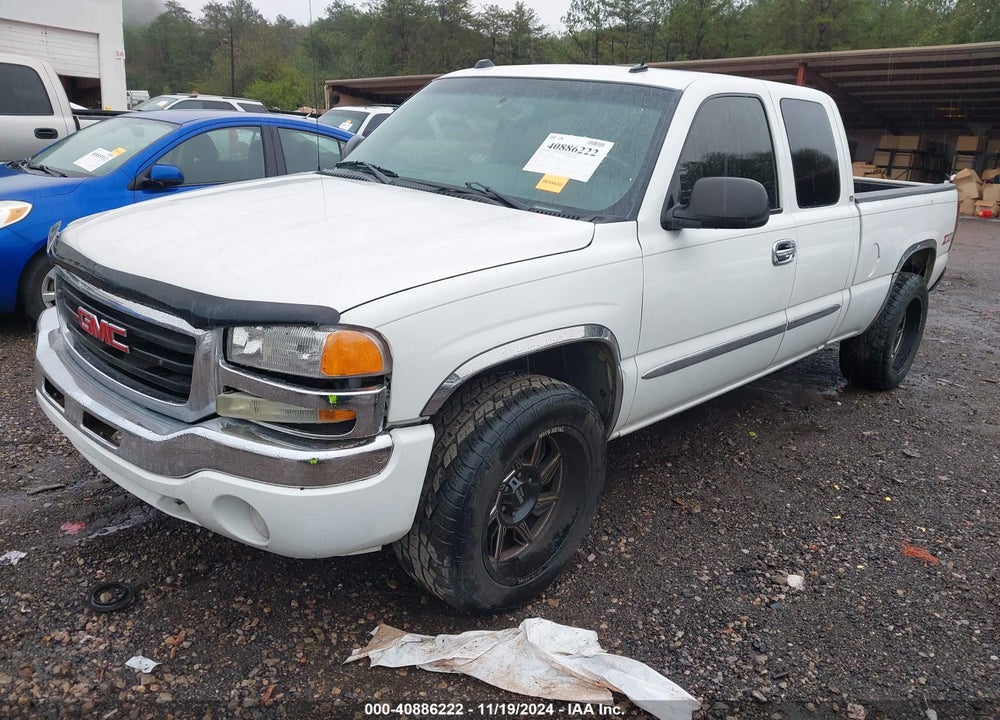 2004 GMC SIERRA 1500 SLE VIN: 2GTEK19T841137930