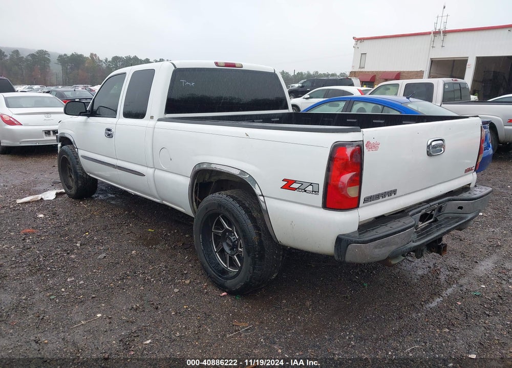 2004 GMC SIERRA 1500 SLE VIN: 2GTEK19T841137930